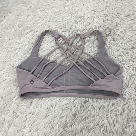 Lululemon Free To Be Bra Wild *Light Support, A/B Cup Misty Pink - Picture 2 of 4